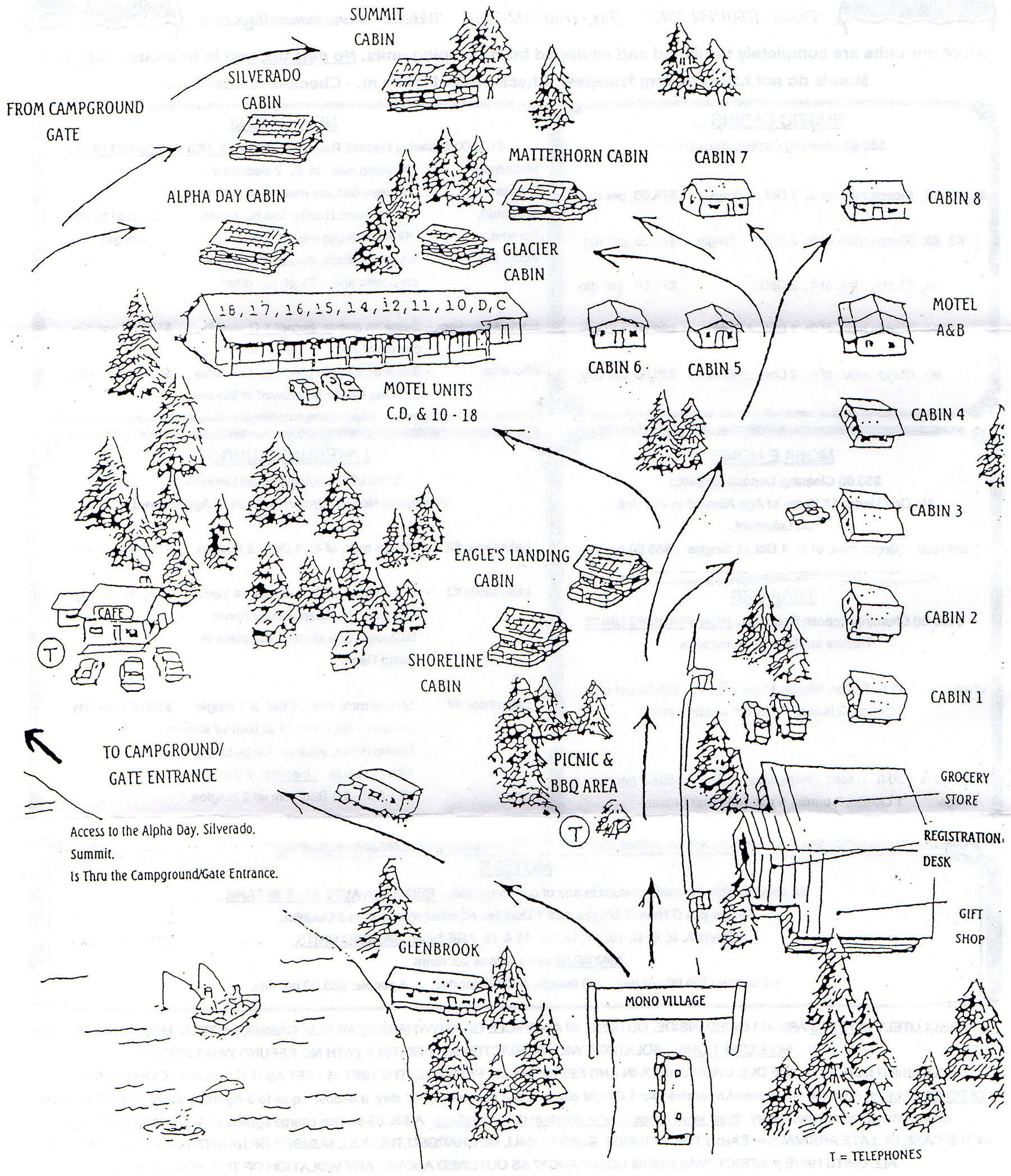 Cabins – Annett's Mono Village